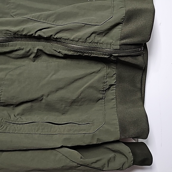 Adidas L Forest green bomber jacket - Picture 4 of 12